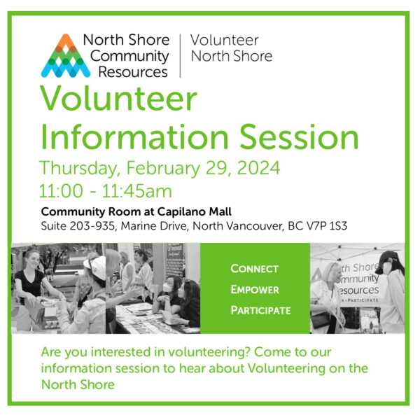 Volunteer North Shore Poster – 2024 – Square